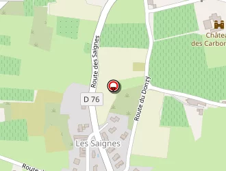 Carte de Menuiserie Hilaire à Lacenas