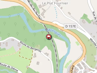 Carte de Agence Postale à Chamelet