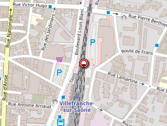 Carte de Acora à Villefranche-sur-saône