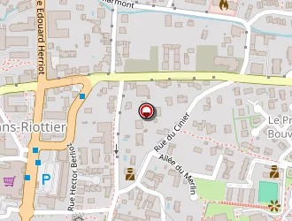 Carte de Institut Eve Beauté à Jassans-riottier