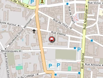 Carte de Michaël Coiffure à Villefranche-sur-saône