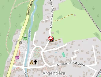 Carte de Le Grenier à Argentiere