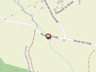 Carte de Camping Le Chamaloup à Contamine-sarzin