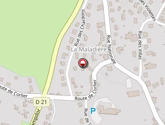 Carte de Poncin Annick à Hauteville-lompnes