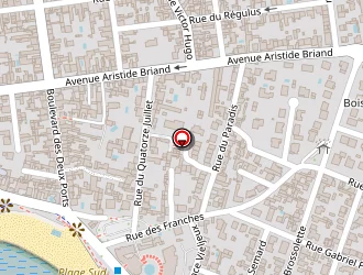 Carte de Krismer Maçonnerie à Fouras