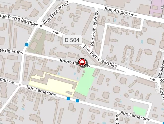 Carte de Menuiserie Saint Georges à Villefranche-sur-saône