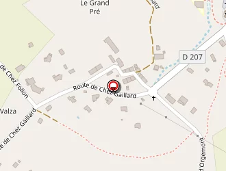 Carte de Quinet Thibaut Bernard à Mésigny