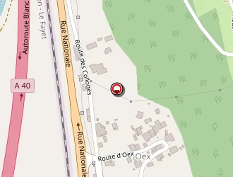 Carte de Restaurant Chez Arlette à Magland