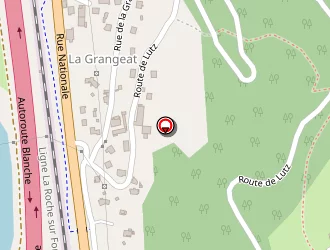 Carte de Delem à Magland