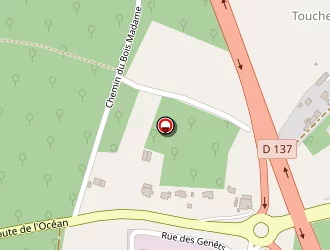 Carte de Descourtieux à Saint-laurent-de-la-prée