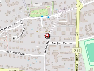 Carte de Saone Moe à Villefranche-sur-saône