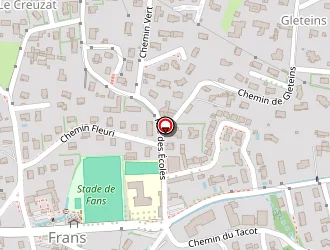 Carte de Budo à Frans