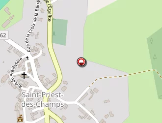 Carte de La Poste à Saint-priest-des-champs