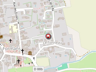 Carte de Franciscaines De Seillon à Ars-sur-formans