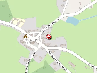 Carte de Ecole Maternelle à Biollet