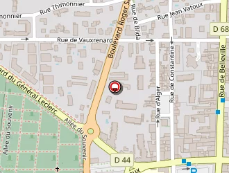 Carte de Le Cèdre à Villefranche-sur-saône