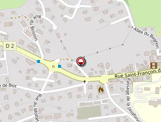 Carte de La Source Bleue à Thorens-glières