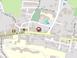 Carte de Centre Arthur Lavy à Thorens-glières