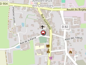 Carte de Corre Samuel à Ambérieux-en-dombes