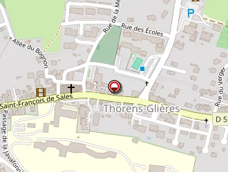 Carte de L'écliapa à Thorens-glières