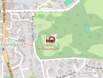 Carte de Novoluso à Beauregard