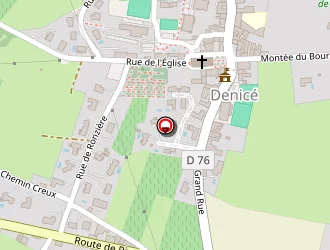 Carte de Perret Landry à Denicé