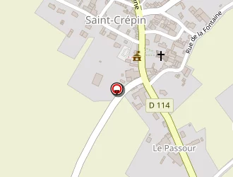 Carte de Clean-services à Saint-crépin