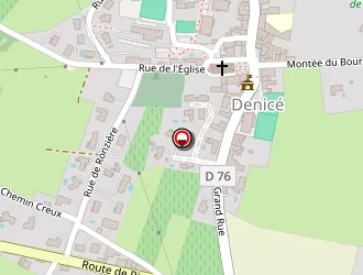 Carte de Denicé Taxi à Denicé