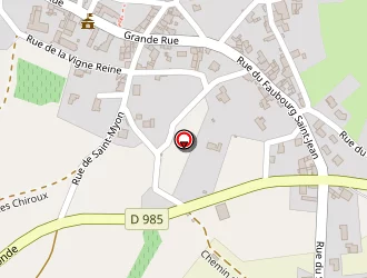 Carte de Breuil Benjamin à Artonne