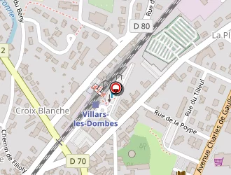 Carte de Electro Dombes à Villars-les-dombes