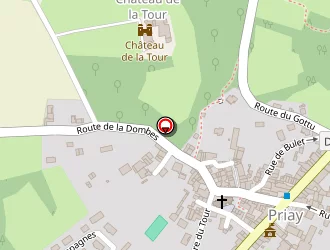 Carte de Atypique Paysage à Priay