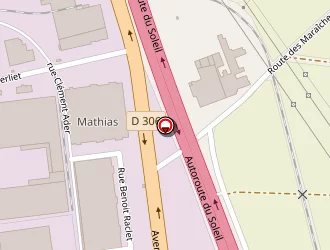 Carte de Bernard Manutention Services (bms) à Arnas