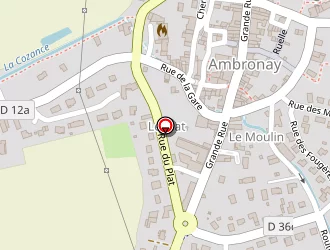 Carte de Maddalena Capucine à Ambronay