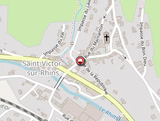 Carte de Salon Coiffure Annick à Saint-victor-sur-rhins