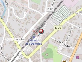 Carte de Dhenain Sebastien à Villars-les-dombes