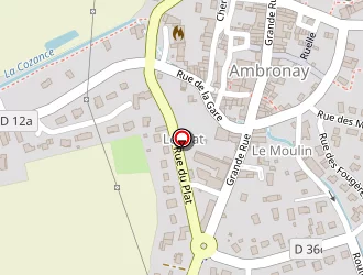 Carte de Longo Frères à Ambronay