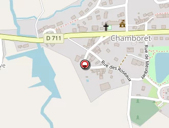 Carte de Landaud (ets) à Chamboret