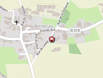 Carte de Brunet André à Annezay