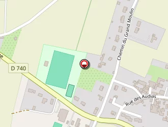 Carte de Stade André Pourageaud à Villefagnan