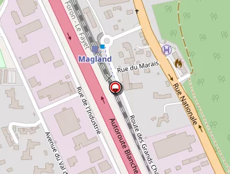 Carte de Meunidec à Magland