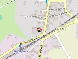 Carte de Carrefour Market à Aigueperse