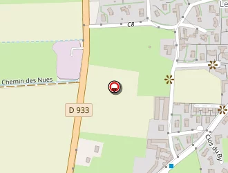 Carte de Dellinger à Fareins