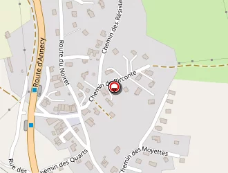 Carte de Robillard Emmanuel à Cruseilles