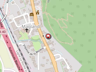 Carte de Perrollaz A.j.m à Magland