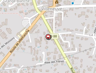 Carte de Graviche David à Villeneuve