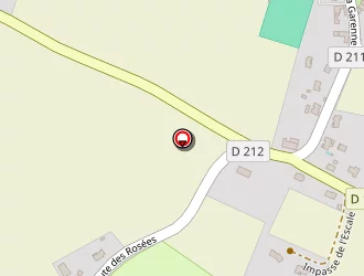 Carte de Boulodrome à Genouillé