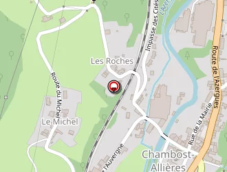 Carte de Chriss Coiffure à Chambost-allières