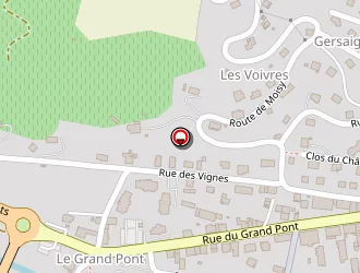 Carte de Lupin Claudine à Frangy