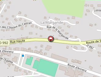 Carte de Stade à Frangy