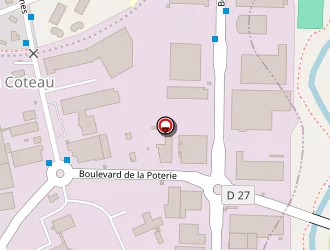 Carte de Roanne Services Vi à Coteau (le)